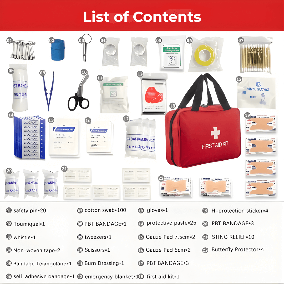 Alvento Travel First-Aid Kit