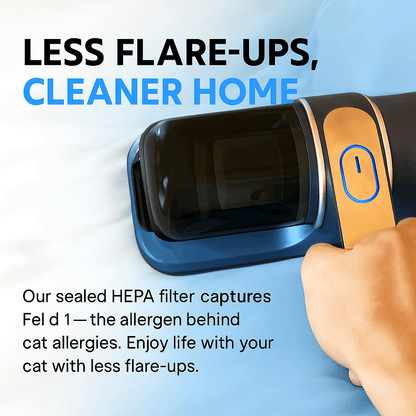 Alvento PetVac™ - the deep cleaning cat allergy vacuum