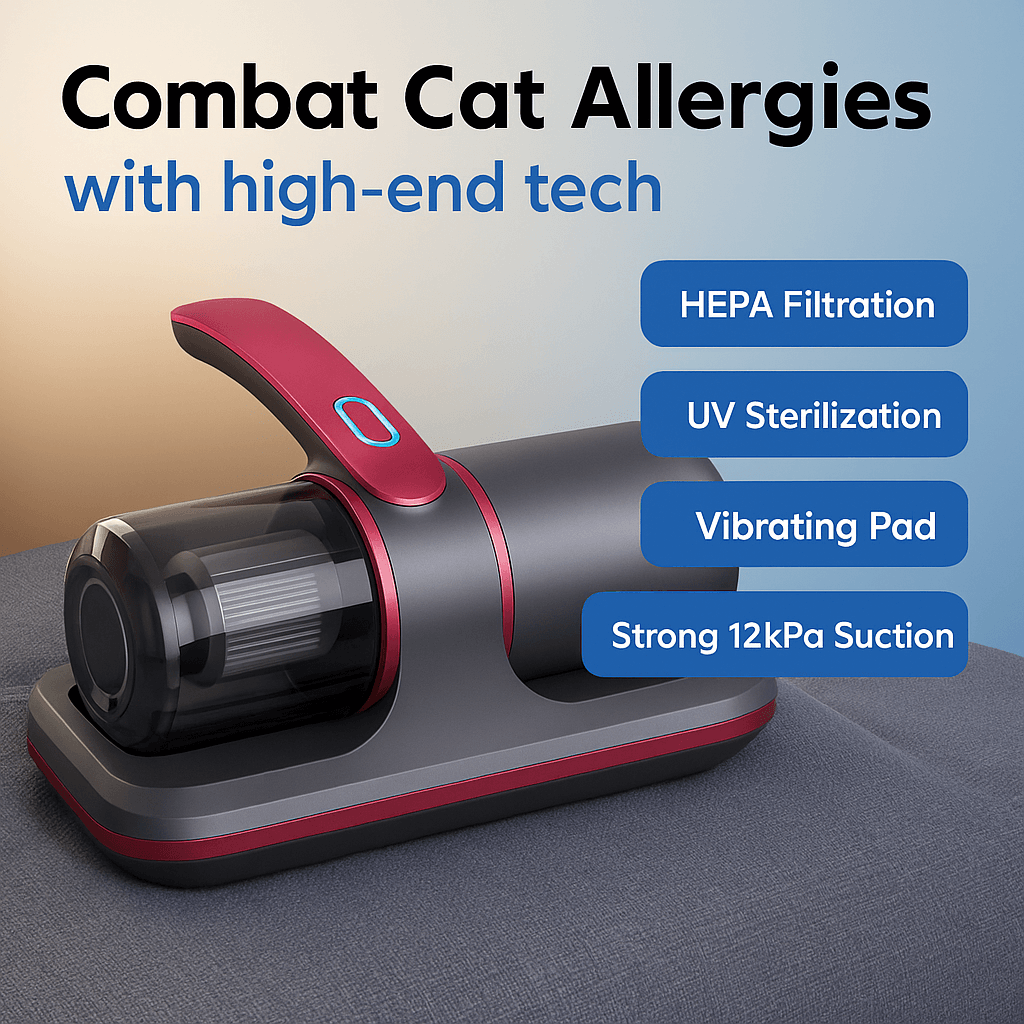 Alvento PetVac™ - the deep cleaning cat allergy vacuum