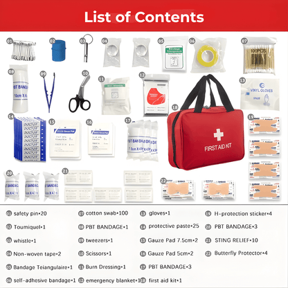 Alvento Travel First-Aid Kit