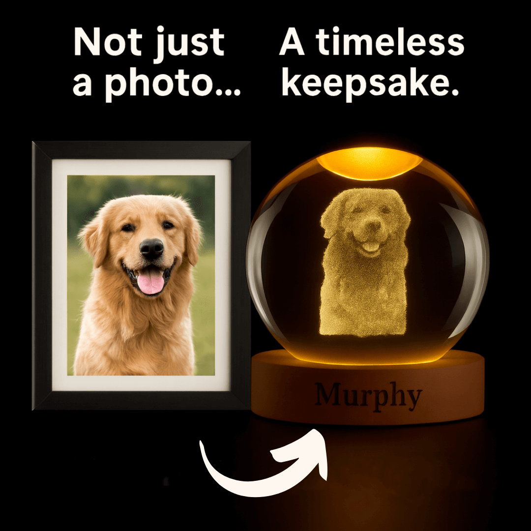 Alvento PetOrbs™ - Stunning pet crystal keepsakes