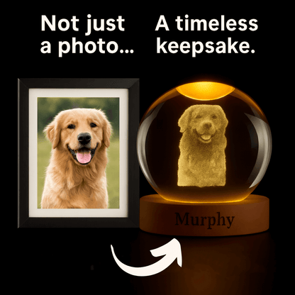 Alvento PetOrbs™ - Stunning pet crystal keepsakes