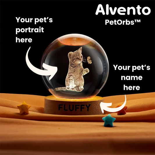 Alvento PetOrbs™ - Stunning pet crystal keepsakes